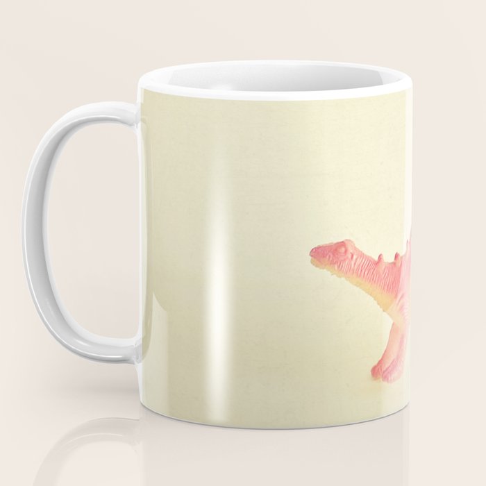 Pink Dinosaur Coffee Mug Gallery Image 3