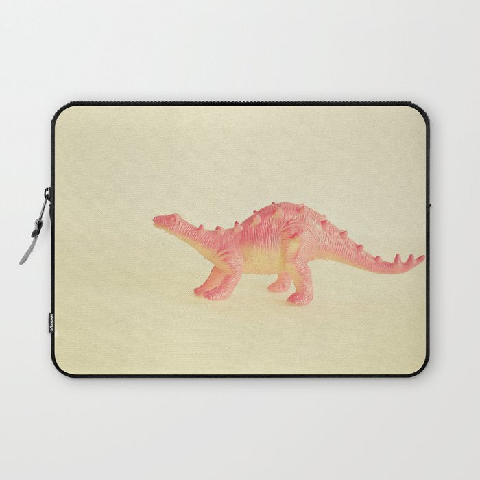 Pink Dinosaur Laptop Sleeve Gallery Image 1