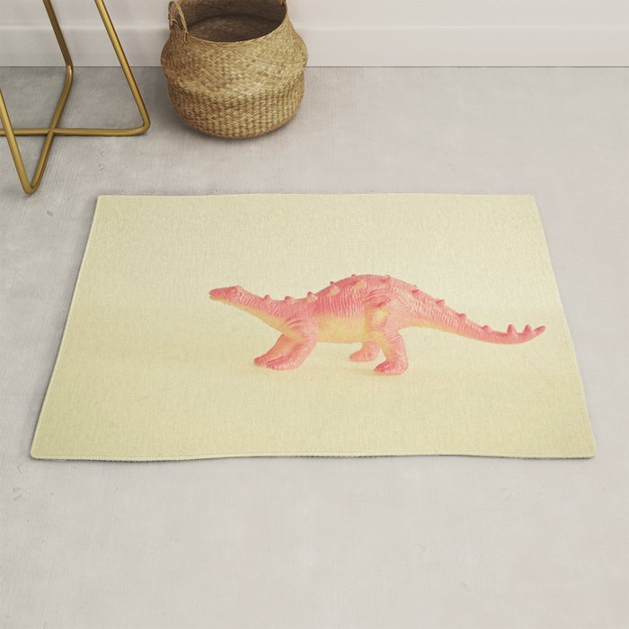 Pink Dinosaur Rug Gallery Image 1