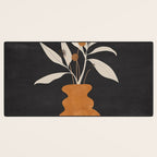 Minimal Abstract Art Vase Plant 11 Desk Mat Gallery Image 3