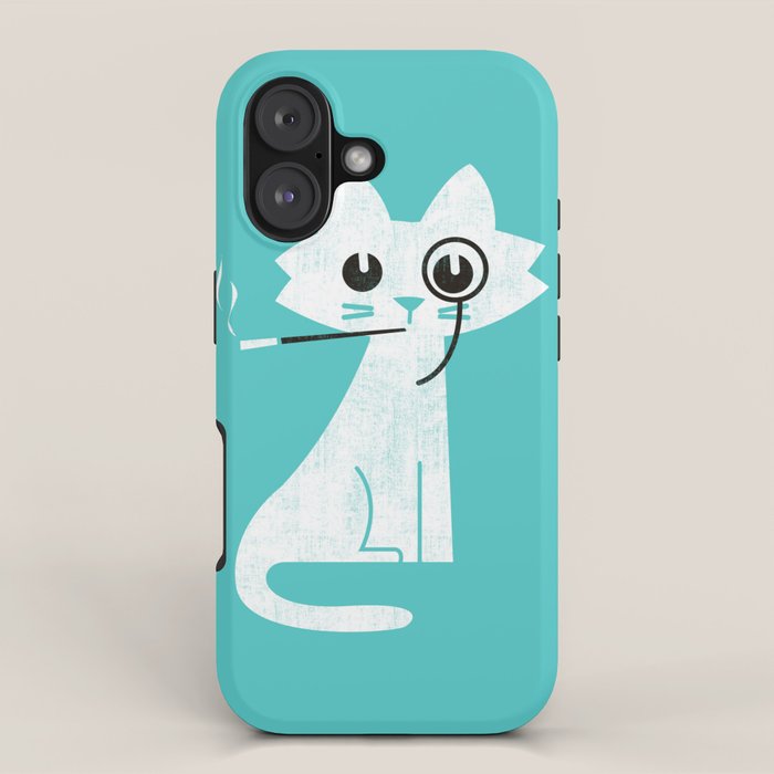 Mark - fancy cat iPhone Case Gallery Image 1