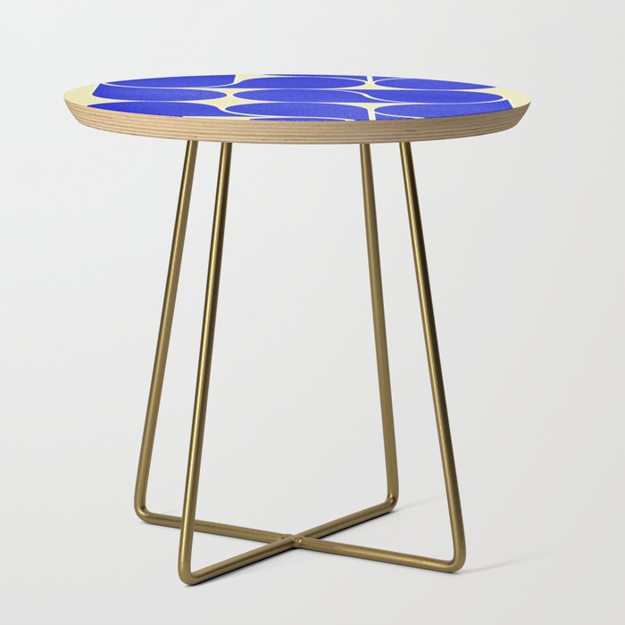 Blue mid-century shapes no8 Side Table Gallery Image 1