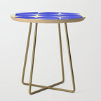 Blue mid-century shapes no8 Side Table Gallery Image 1