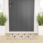 Black Cat Pumpkin Autumn Baking Motif Welcome Mat Gallery Image 3