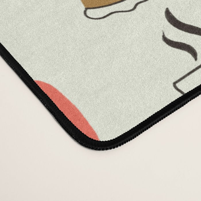 Black Cat Pumpkin Autumn Baking Motif Desk Mat Gallery Image 4