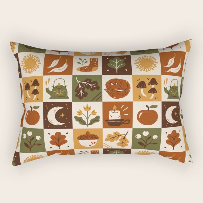 Fall Equinox Rectangular Pillow Gallery Image 1