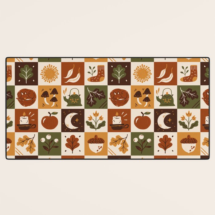 Fall Equinox Desk Mat Gallery Image 3