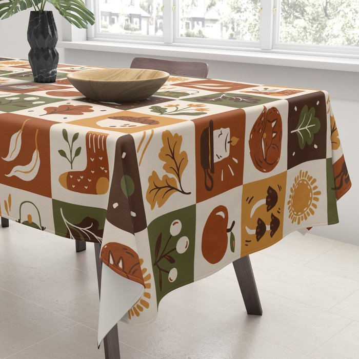 Fall Equinox Tablecloth Gallery Image 3