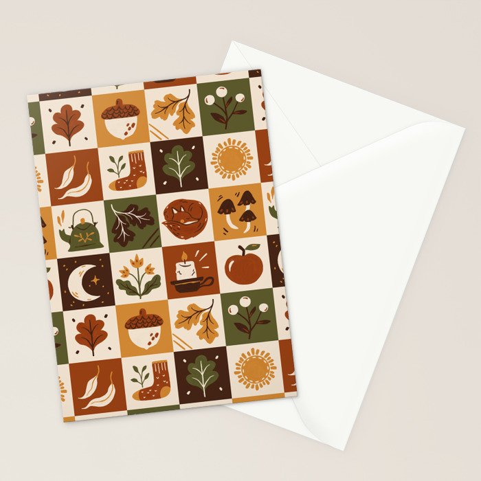 Fall Equinox Stationery Card Gallery Image 2