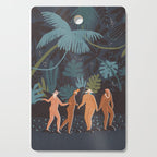 Midnight walk Cutting Board Gallery Image 1
