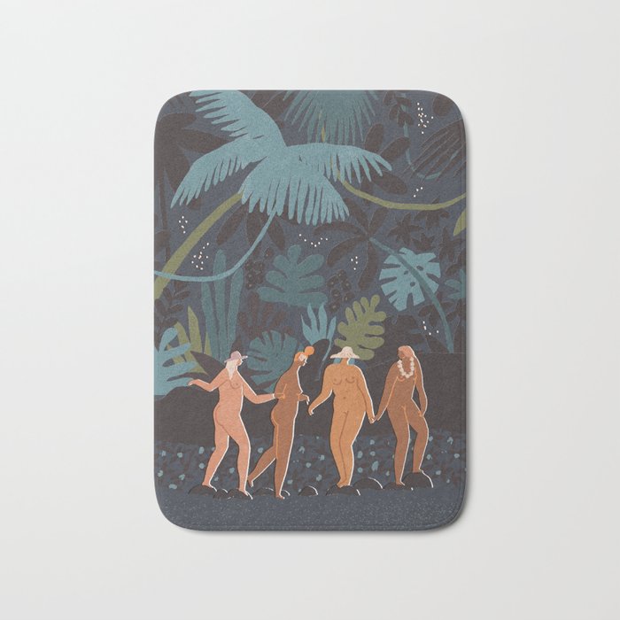 Midnight walk Bath Mat Gallery Image 1