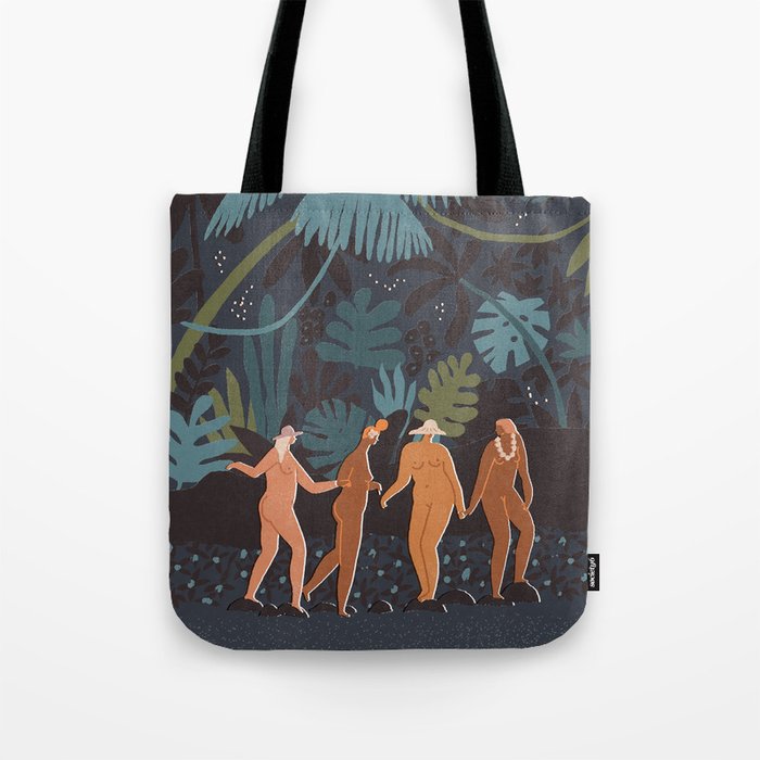 Midnight walk Tote Bag Gallery Image 1