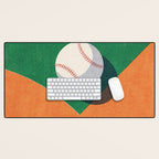 BALLS / Baseball II Desk Mat Gallery Image 1