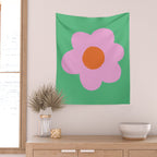 Flower #1 Wall Tapestry Gallery Image 2