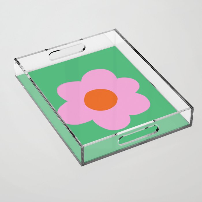 Flower #1 Acrylic Tray Gallery Image 1