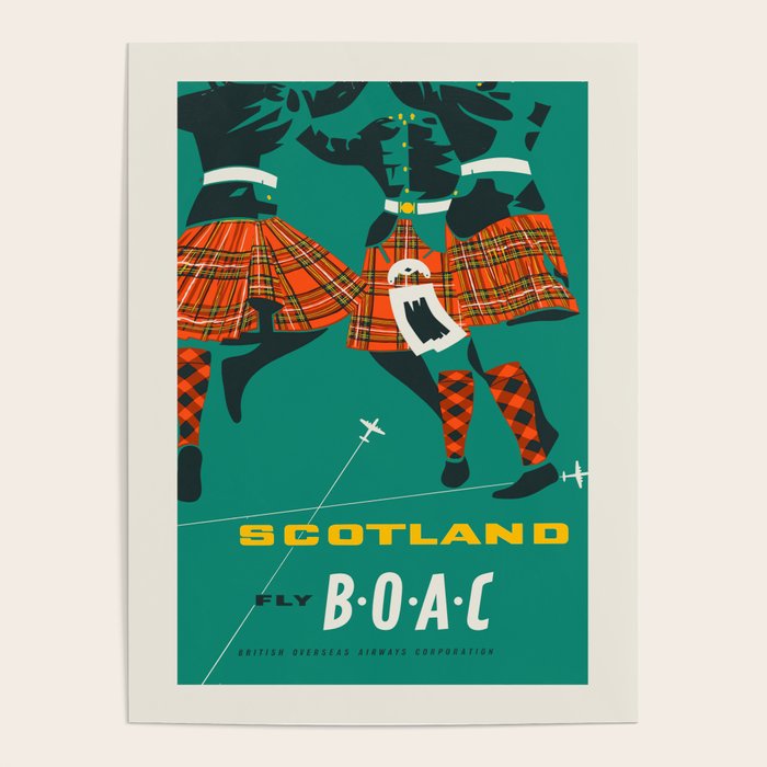 Scotland - Vintage scottish travel poster, 1954 Poster Gallery Image 4