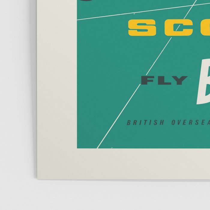 Scotland - Vintage scottish travel poster, 1954 Poster Gallery Image 3