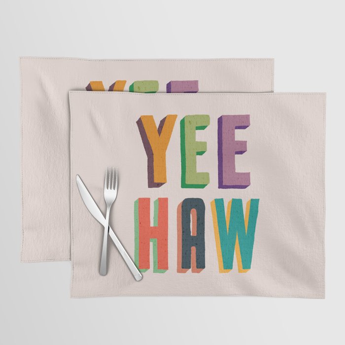 Yee haw Placemat Gallery Image 1