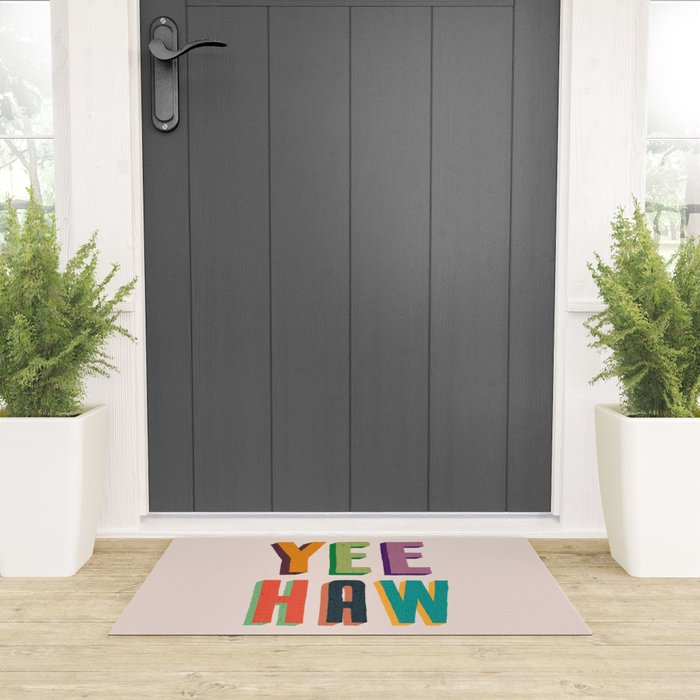 Yee haw Welcome Mat Gallery Image 3