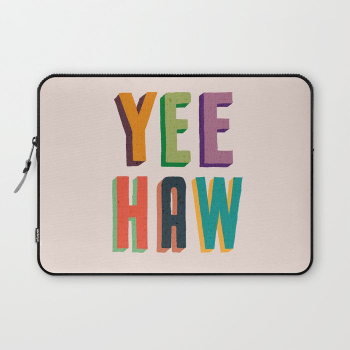 Yee haw Laptop Sleeve Gallery Image 1