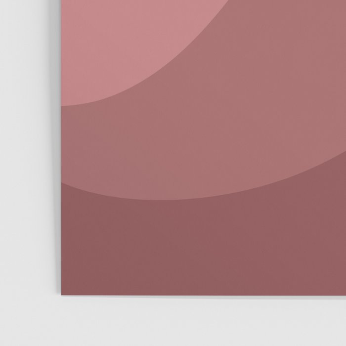 Abstract Color Waves - Pink Tones Poster Gallery Image 3
