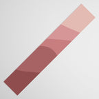 Abstract Color Waves - Pink Tones Table Runner Gallery Image 3