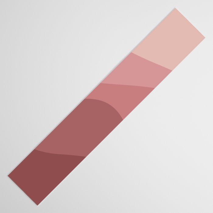 Abstract Color Waves - Pink Tones Table Runner Gallery Image 3