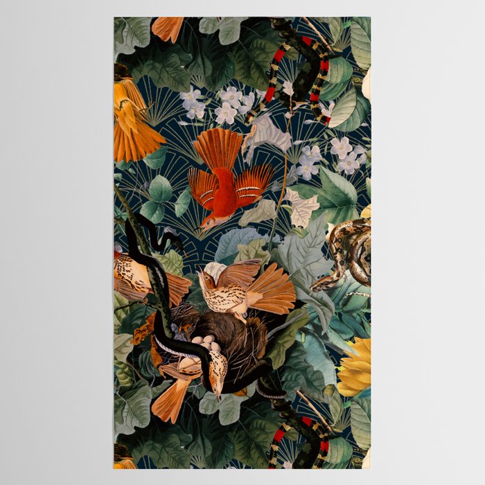 Birds and snakes Tablecloth Gallery Image 2