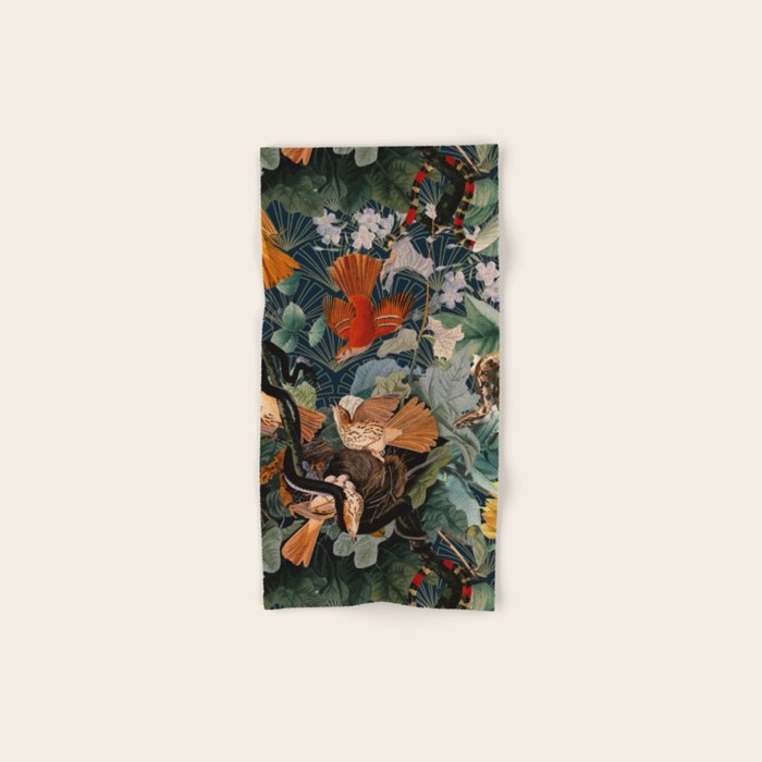 Birds and snakes Bath Towel Gallery Image 1