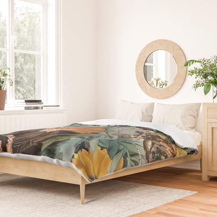 Birds and snakes Duvet Cover Gallery Image 2