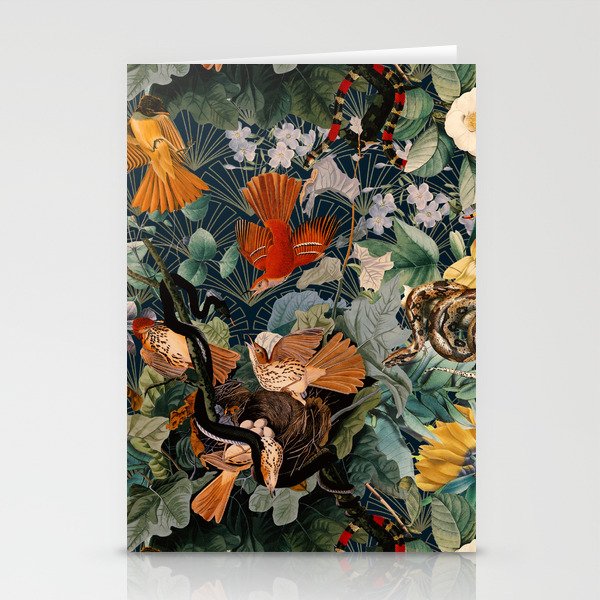 Birds and snakes Stationery Card Gallery Image 1