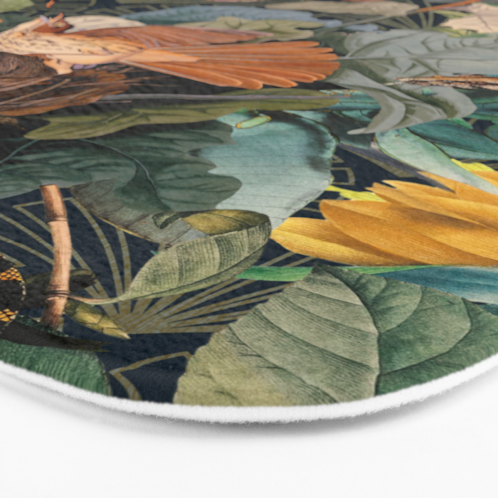 Birds and snakes Bath Mat Gallery Image 3