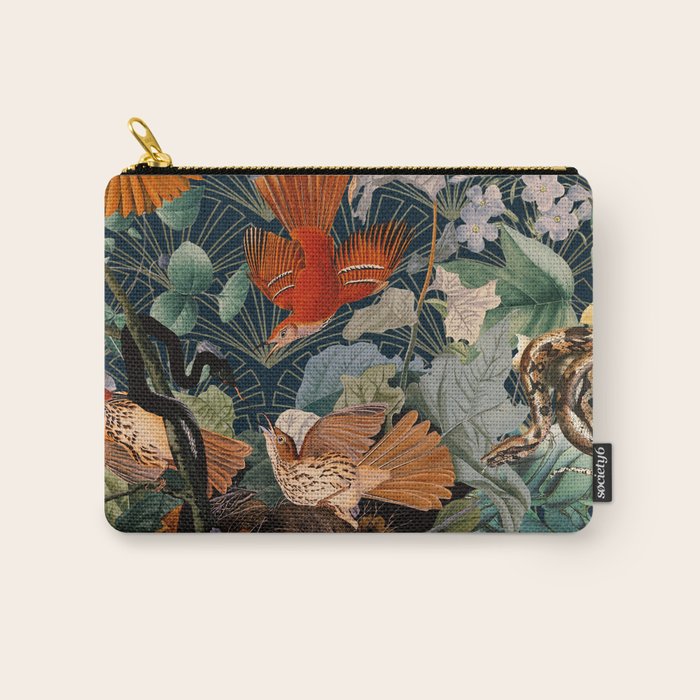 Birds and snakes Carry All Pouch Gallery Image 1