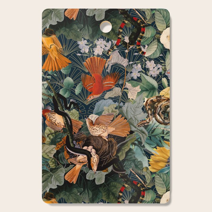 Birds and snakes Cutting Board Gallery Image 1