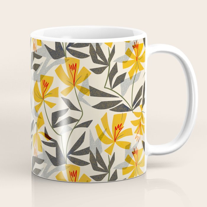 Wild Yellow Lilies Coffee Mug Gallery Image 1