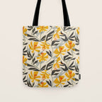 Wild Yellow Lilies Tote Bag Gallery Image 1
