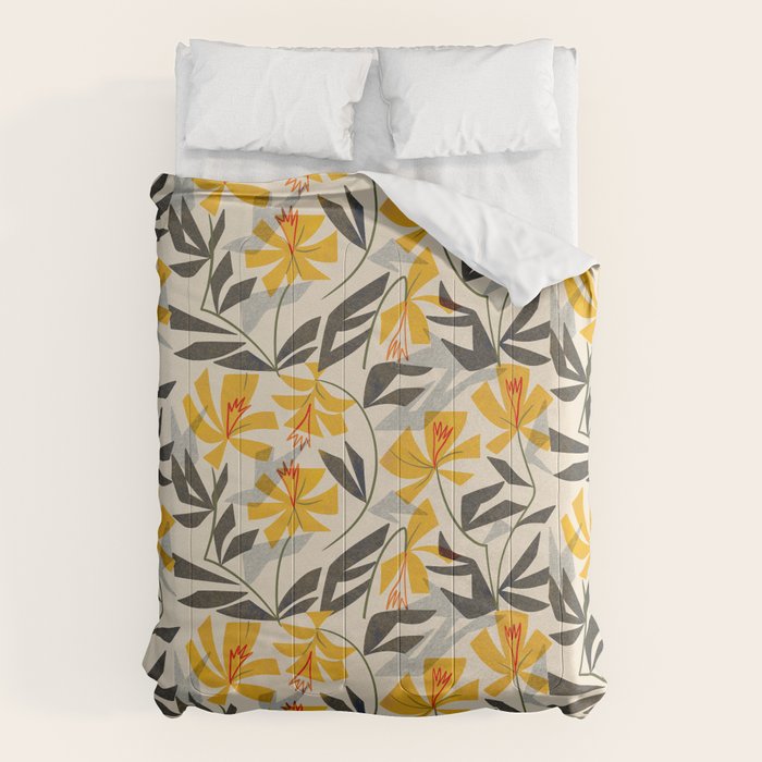 Wild Yellow Lilies Comforter Gallery Image 6