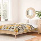 Wild Yellow Lilies Duvet Cover Gallery Image 2