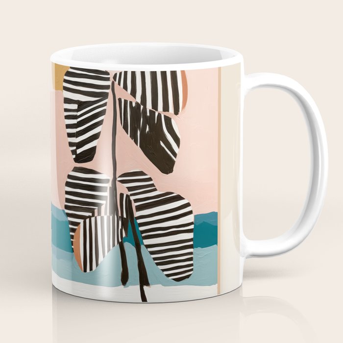 Tropical Sunset Palms II Coffee Mug Gallery Image 1