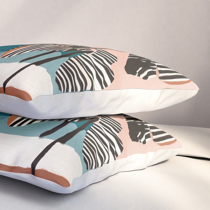 Tropical Sunset Palms II Pillow Sham Gallery Image 3