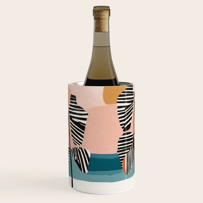 Tropical Sunset Palms II Wine Chiller Gallery Image 1
