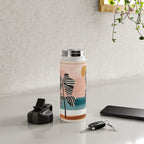 Tropical Sunset Palms II Water Bottle Gallery Image 4