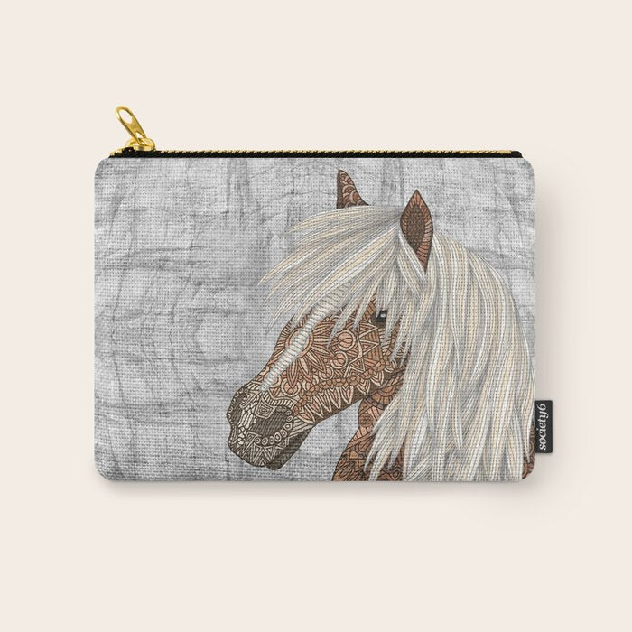 Haflinger Horse Carry All Pouch Gallery Image 1