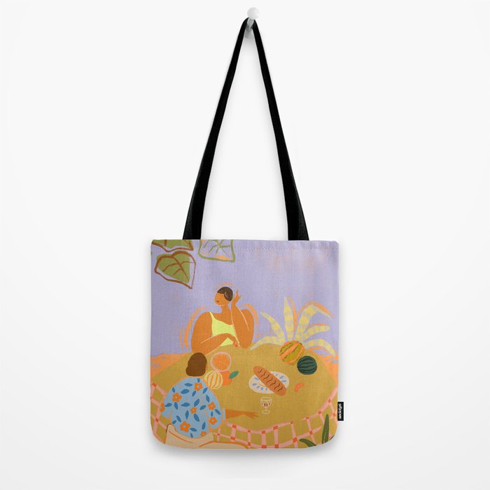 Let's Catch Up Tote Bag Gallery Image 2