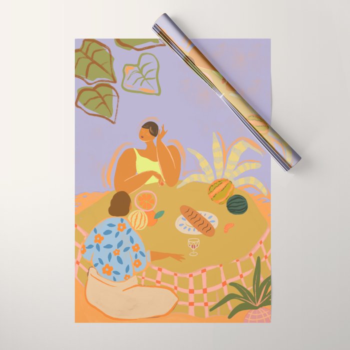 Let's Catch Up Wrapping Paper Gallery Image 1