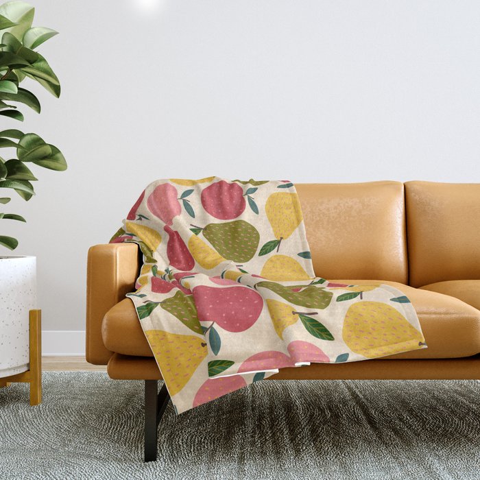 Fruity Pattern Throw Blanket Gallery Image 1