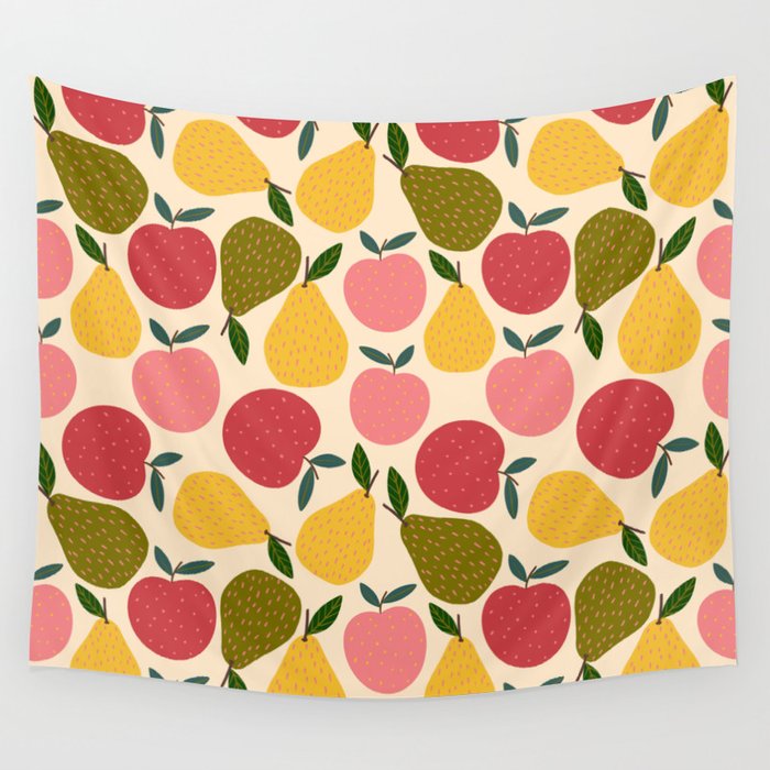 Fruity Pattern Wall Tapestry Gallery Image 4