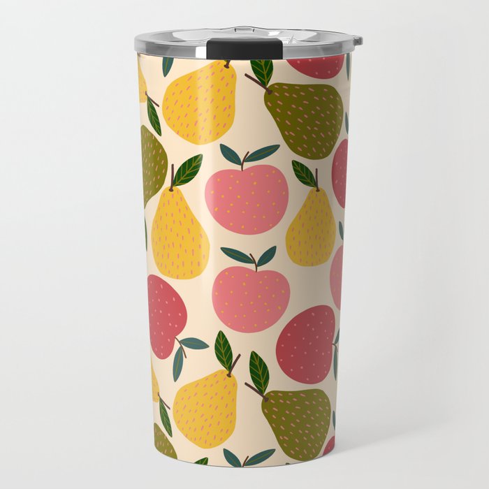 Fruity Pattern Travel Mug Gallery Image 1