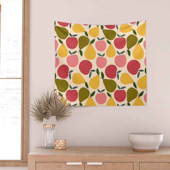 Fruity Pattern Wall Tapestry Gallery Image 2