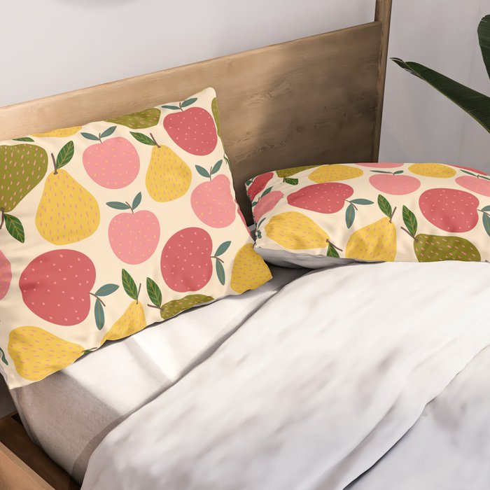 Fruity Pattern Pillow Sham Gallery Image 2